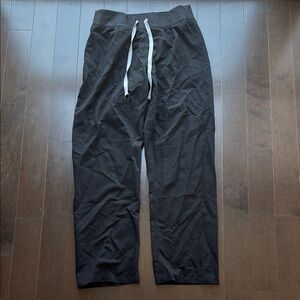 Figs Black scrub pants with Drawstring Waist